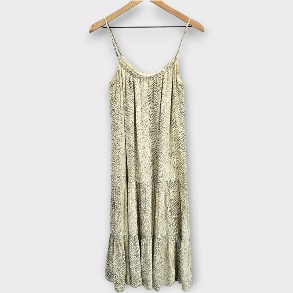 Rails Adora Snakeskin Print Midi Dress Small - Picture 5 of 11